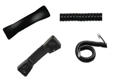 Avaya 4400D Merlin Magix Replacement Handset & Cord (Black/NEW) • $12