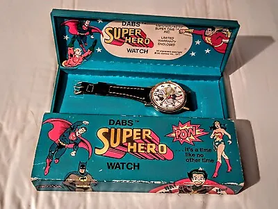  Wonder Woman DABS Wristwatch Comp Slipcase Swiss 77' DC Great Eye Appeal Works! • $100