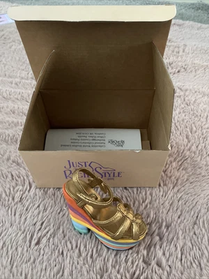 £4.99 • Buy Just The Right Shoe 'Sweet Surprise' By Raine - Miniature Shoe Ornaments