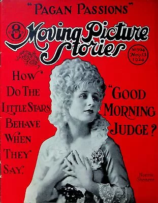 Moving Picture Stories Magazine #594 FN 1924 • $170