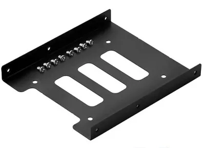 2.5'' To 3.5'' Metal SSD HDD Mounting Adapter Kit Hard Disk Drive Holder Dock • £2.70