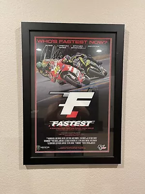 Marco Simoncelli  Signed Fastest Movie Poster • $3150