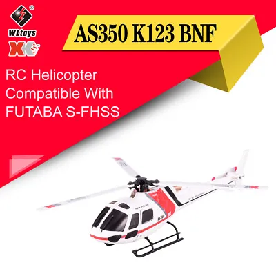 Wltoys 6CH 3D 6G Brushless Motor RC Helicopter BNF Compatible With FUTABA S-FHSS • $116.62