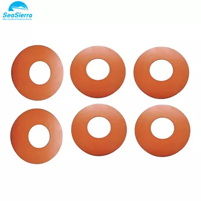 6pcs SeaSierra Mercruiser Alpha1 Fiber Washer Bell Housing Gimbal Ring 8M0162651 • $20