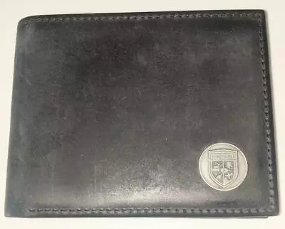 Mossy Oak Gamekeepers Men's Bi-Fold Billfold Wallet Black Leather • $22.95