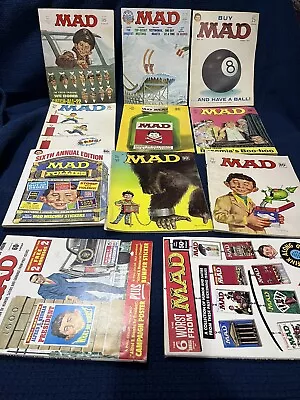 Mad Magazine Vtg Magazines Annual Editions #112-112-124-125-141-190 60's 70's • $7