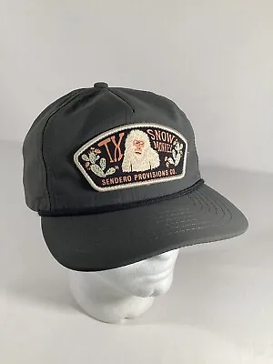 Sendero Provisions Co. Texas Snow Monkey Snapback Hat Cap Gray Tall Tales • $29.95