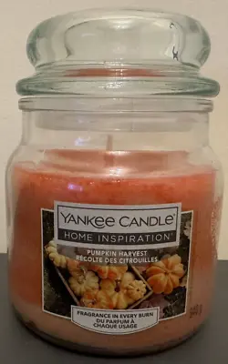 Yankee Candle - Pumpkin Harvest 340g Jar - Home Inspiration Scented - Brand New • £11.99