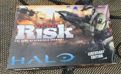 Risk Halo Legendary Edition Board Game Hasbro Used Complete With Box • $45