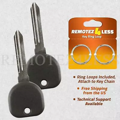 $12.95 • Buy 2 New Pk3 Transponder Chip Ignition Key Uncut Blade Blank For GM B99PT 690898
