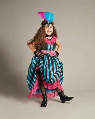 $79.99 • Buy  $94 Nwt Girls Chasing Fireflies Can Can Dancer Costume & Headpiece Size 8