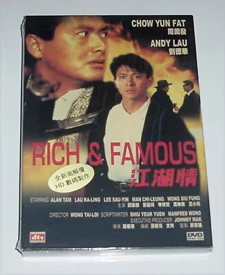 Chow Yun-Fat  Rich And Famous  Alex Man Chi-Leung HK1987 RARE Action Mei Ah DVD • $16.99