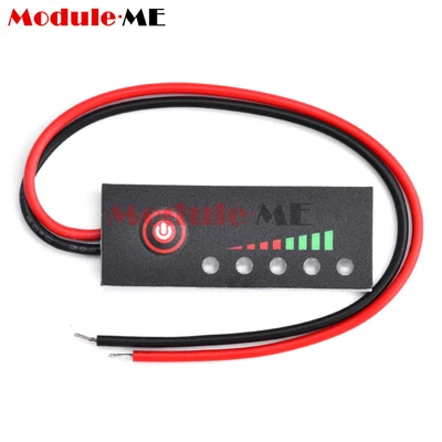 £1.19 • Buy 1S-6S Lithium Battery Level Indicator Tester Battery Power Percentage Display