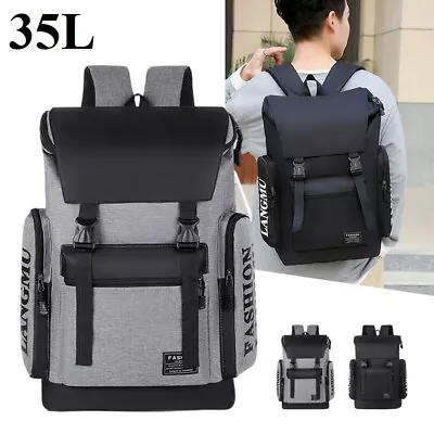 35L Men Women Travel Backpack Rucksack Camping Laptop Hiking School Book Bag • $15.79