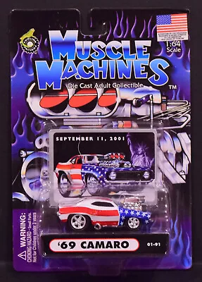 '69 Camero Stars & Stripes Muscle Machines 01-91 New • $10