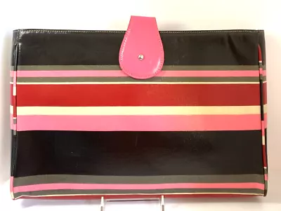 Vintage Laptop Sleeve Bag Computer CASE - Franklin Covey Bold Stripes RARE • $17.99