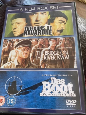 £2.50 • Buy The Bridge On The River Kwai/Das Boot/The Guns Of Navarone DVD (2009) Alec