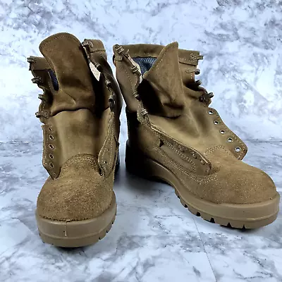 Bates Gore-Tex Military Combat Vibram Boots Army Tan Mens Sz 5R E30800A • $35