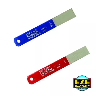 EZE LAP 2 PACK LF 600g + LSF 1200g HONE DIAMOND SHARPENER FINE SUPERFINE EZE-LAP • $48.50