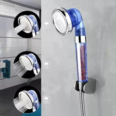$9.95 • Buy High Turbo Pressure Shower Head Bathroom Powerful Energy Water Saving Filter US