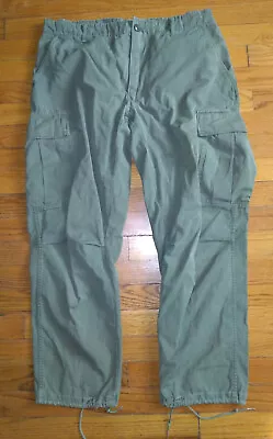 Us Army Og-107 Rip-stop Cotton Poplin Jungle Combat Trouser Pants 1968 • $31