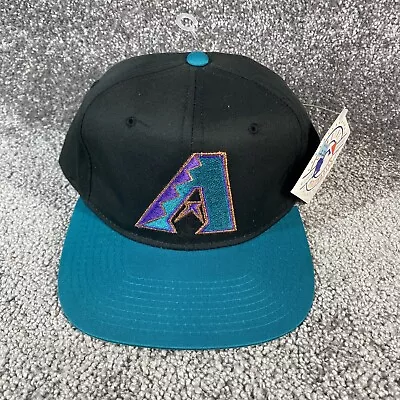 Vintage Arizona Diamondbacks Snapback Hat Cap New Era MLB 90s NWT Deadstock NOS • $44.95