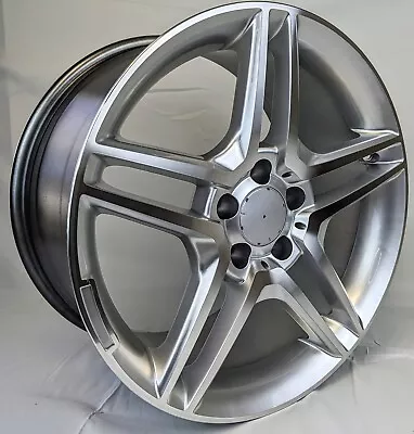 18 Inch Wheels Rims Fits Mercedes 5-112 Et 35 66.6 C300 C55 C63 AMG C350 C Class • $995