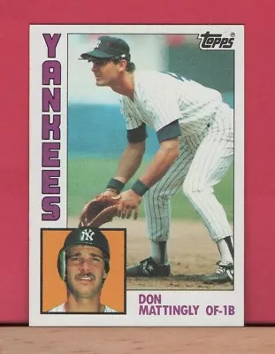 1984 Topps - DON MATTINGLY - Rookie Card #8 - RC • $4.25