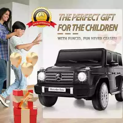 Funcid 12V Mercedes-Benz G500 Kids Ride On Car Electric Toy USBBluetoothLED • $195.99