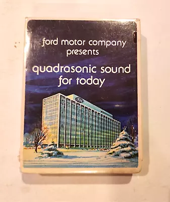 Ford Motor Company - Sound For Today - Q8 Quadraphonic Quad Eight 8 Track Tape • $19.99