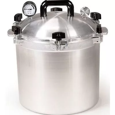 All American 921 21.5 Qt Heavy Cast Aluminum Pressure Cooker / Canner  NEW • $419.95