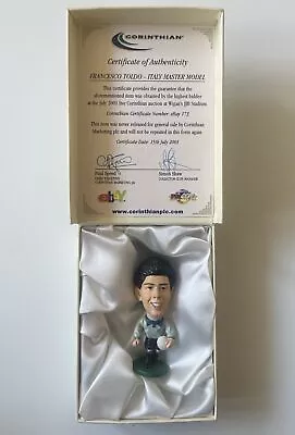 Corinthian Unreleased Master Model Francesco Toldo Italy Coa In Box • £499