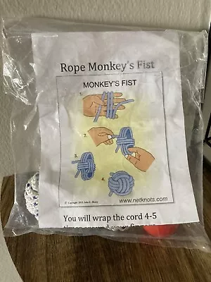 Brand New Vintage Monkey Fist Kit! Comes With Instructions. Unique Gift. • $8.78