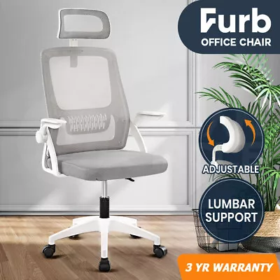 Furb Mesh Office Chair Computer Gaming Chairs Executive Chairs Study Desk Chair • $70.95