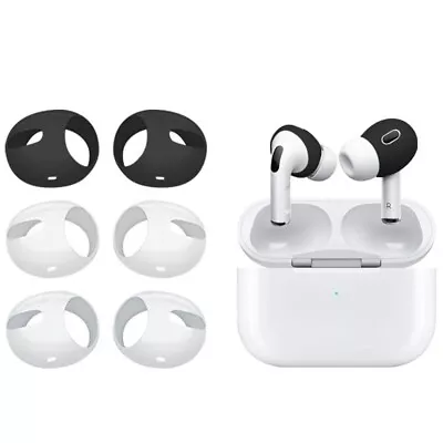 3Pairs Ear Tips For Airpods Pro 2 2nd Generation Anti Slip Silicone Case Cover • $7.99