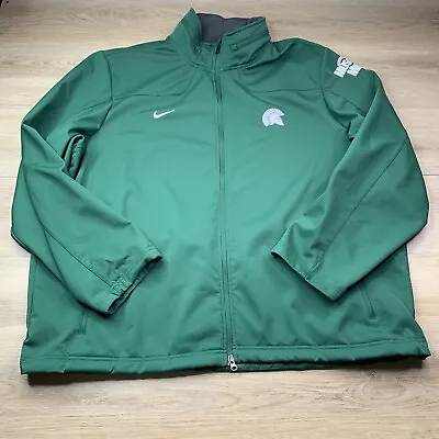 4XL Nike Michigan State Spartans 476243-341 Jacket • $38.59