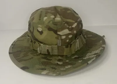 US MILITARY Multicam CAMO SUN / BOONIE HAT SZ 7 1/4. EXCELLENT NEW CONDITION • $29.99