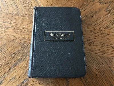 Antique Eyre & Spottiswoode Illustrated Holy Bible - 1912 • £30