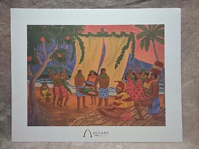 Disney Vacation Club Aulani Hawaii Resort Art Print Makahiki By Doug Tolentino • $15.99