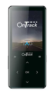 OnTrack Lime Mp3 Player - 8GB - Powerful Loudspeaker Bluetooth 5.0 - Navy/Black • £59.99