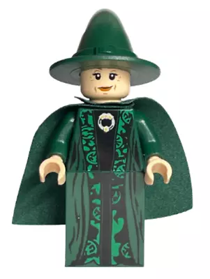 Lego Harry Potter Minifigure Professor Minerva McGonagall Hp093 4842 • $39.99