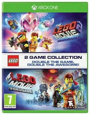 The Lego Movie VideoGame 1 & 2 Double Pack Bundle Xbox One BRAND NEW SEALED • $60.10