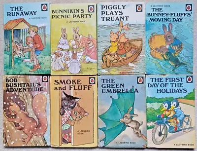 Lot Bundle Of 8 Ladybird Series 401 Animal Rhymes Nice Clean Condition • £18.99