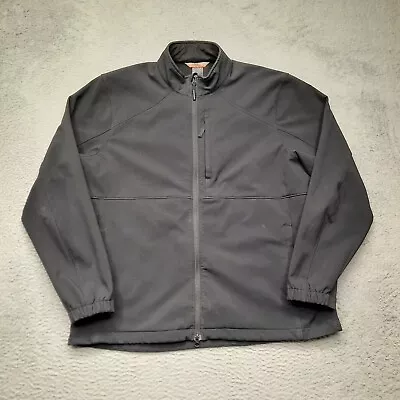 5.11 Tactical Series Men’s Jacket Size XL Black Fleece Full Zip Softshell Adult • $39.95