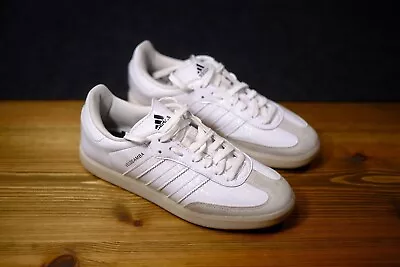 Adidas Velosamba Cycling Vegan Shoes Size 8 / 42 - Cloud White • £55