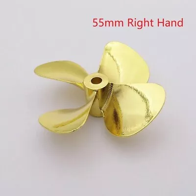 High Quality Metal Propeller For Tug Boat Fishing Bait Boat 55mm Diameter • $13.63