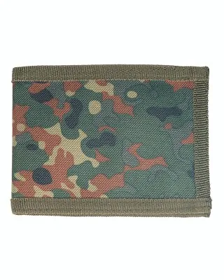 Military Tactical ID Card Holder Organizer Patch Badge Neck Wallet Flecktan Camo • $14.99