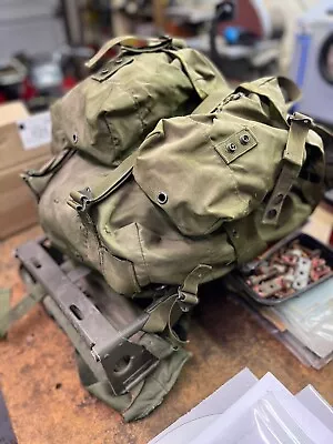 USGI Army Military Medium Field Pack Backpack W/ Frame  • $95