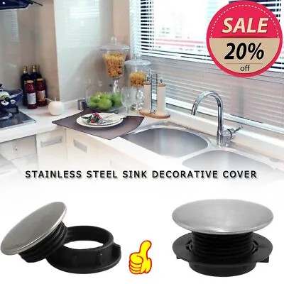 £2.72 • Buy 26~40mm Steel Kitchen Sink Tap Hole Blanking Plug Stopper Basin Cover 2023