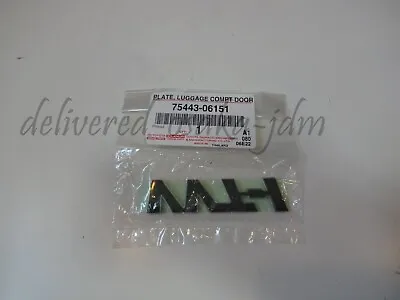 Genuine Toyota VVT-i Logo Chrome Emblem Badge VVTi Engine 75443-06151 JDM • $29.99